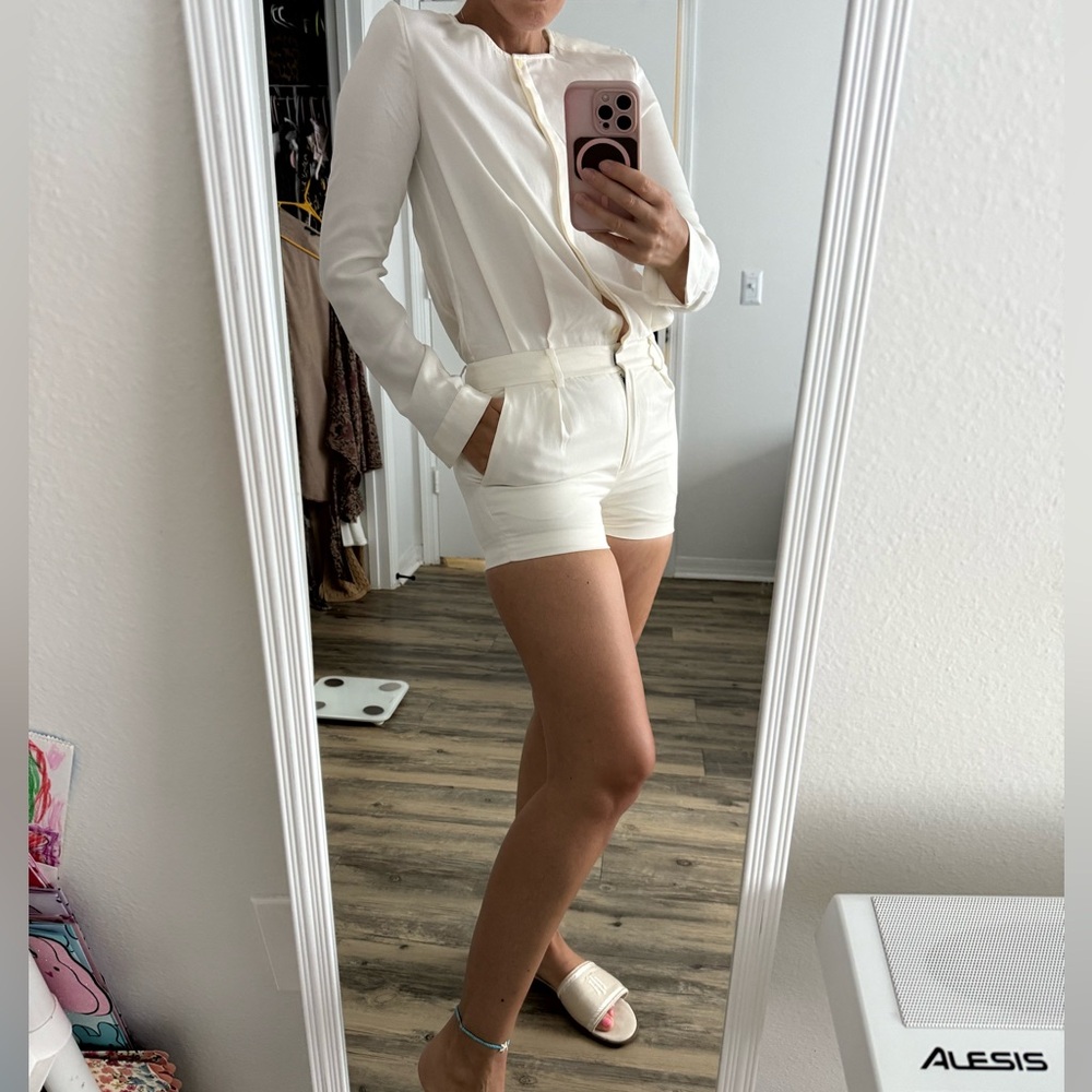 J Brand  Ivory Jumpsuit, size 0